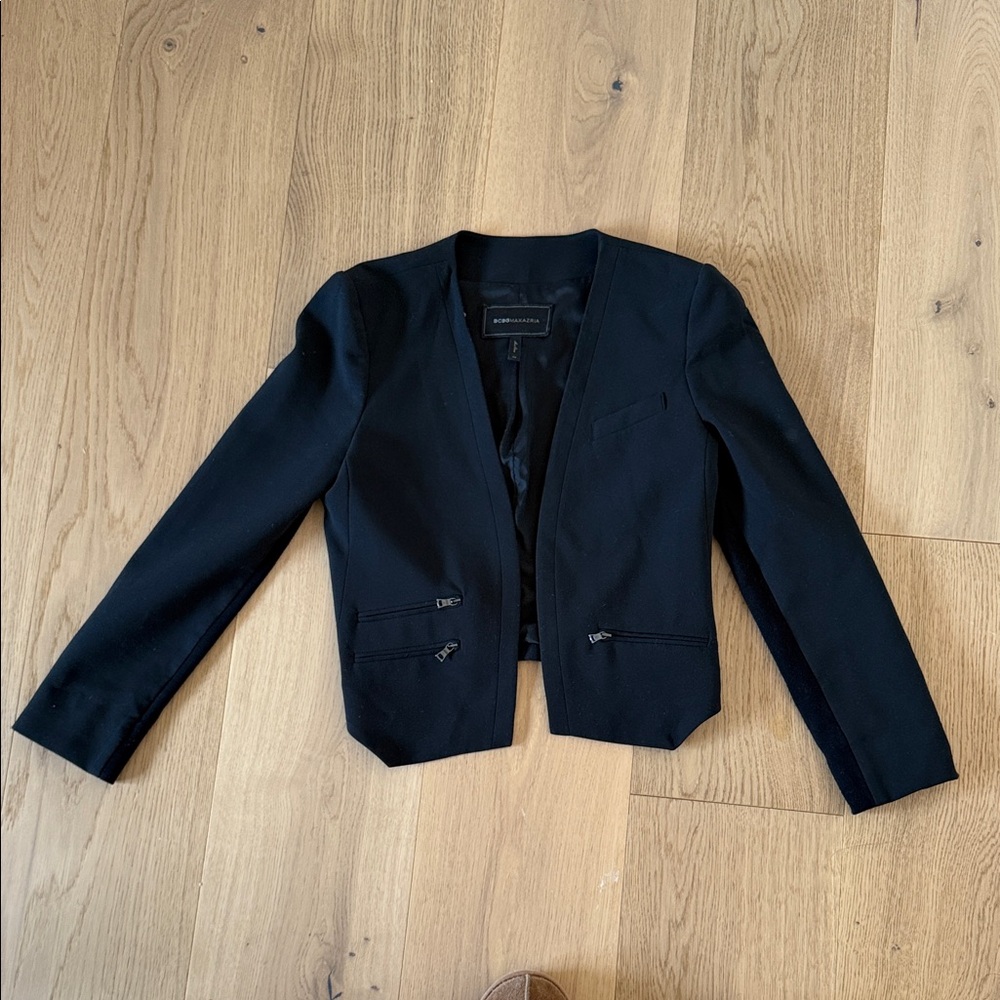 BCBGMaxAzria Classic Black Blazer